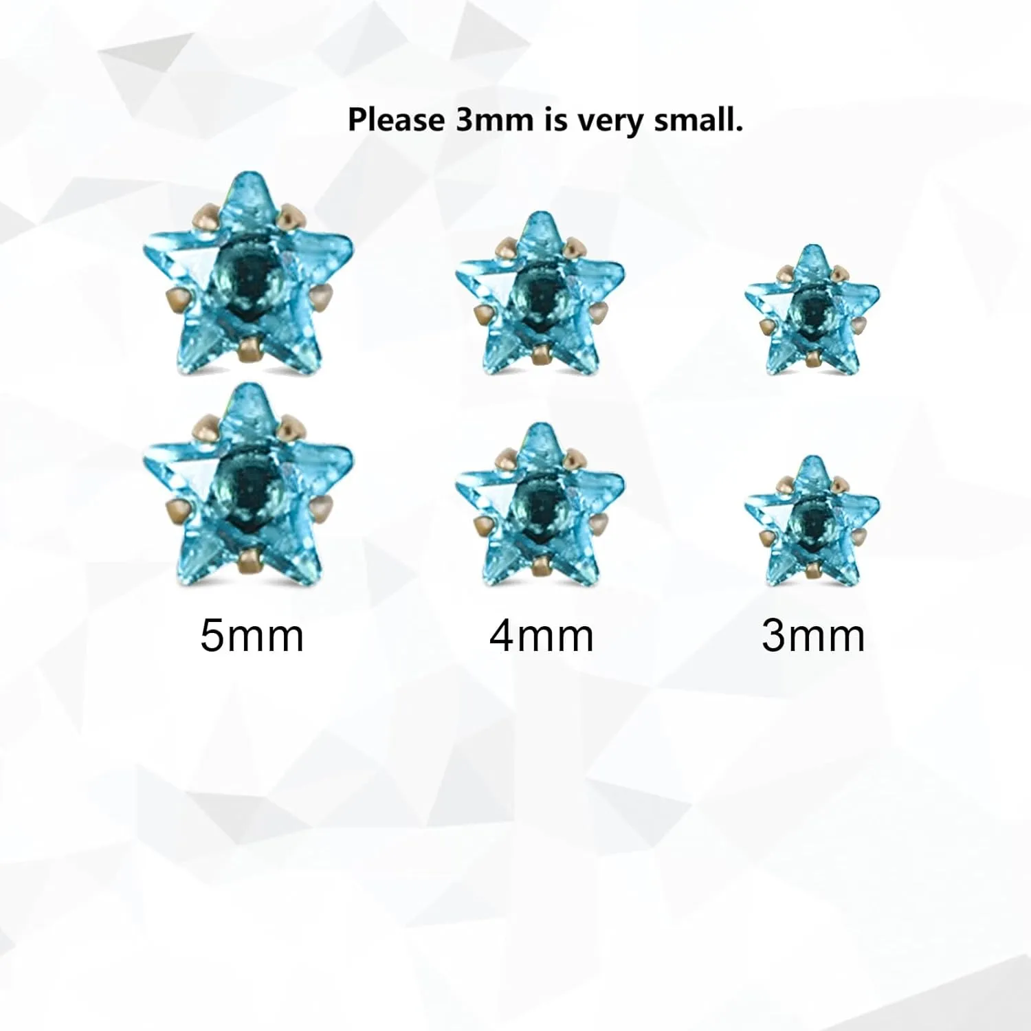 12 Pairs 18K Gold Plated Surgical Stainless Steel Stud Earring Cubic Zirconia Birthstone Stud Earrings Set for Women