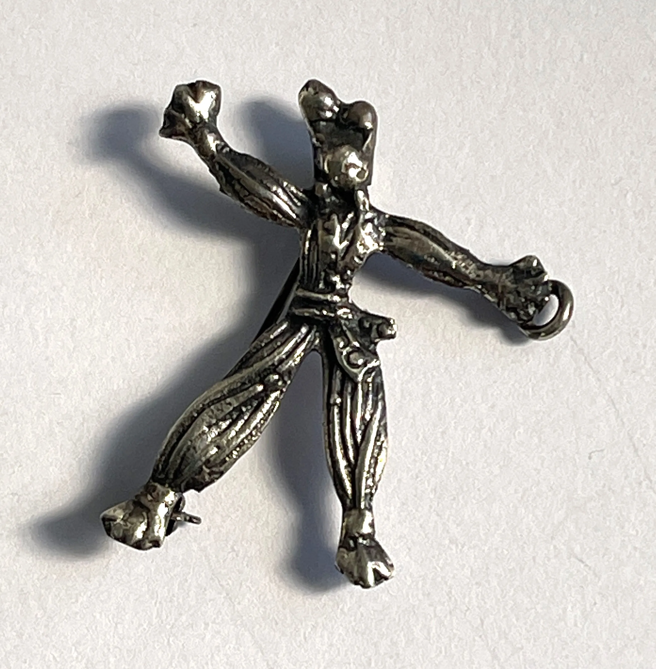 1950's Silver tone Ragdoll Scatter Pin Brooches