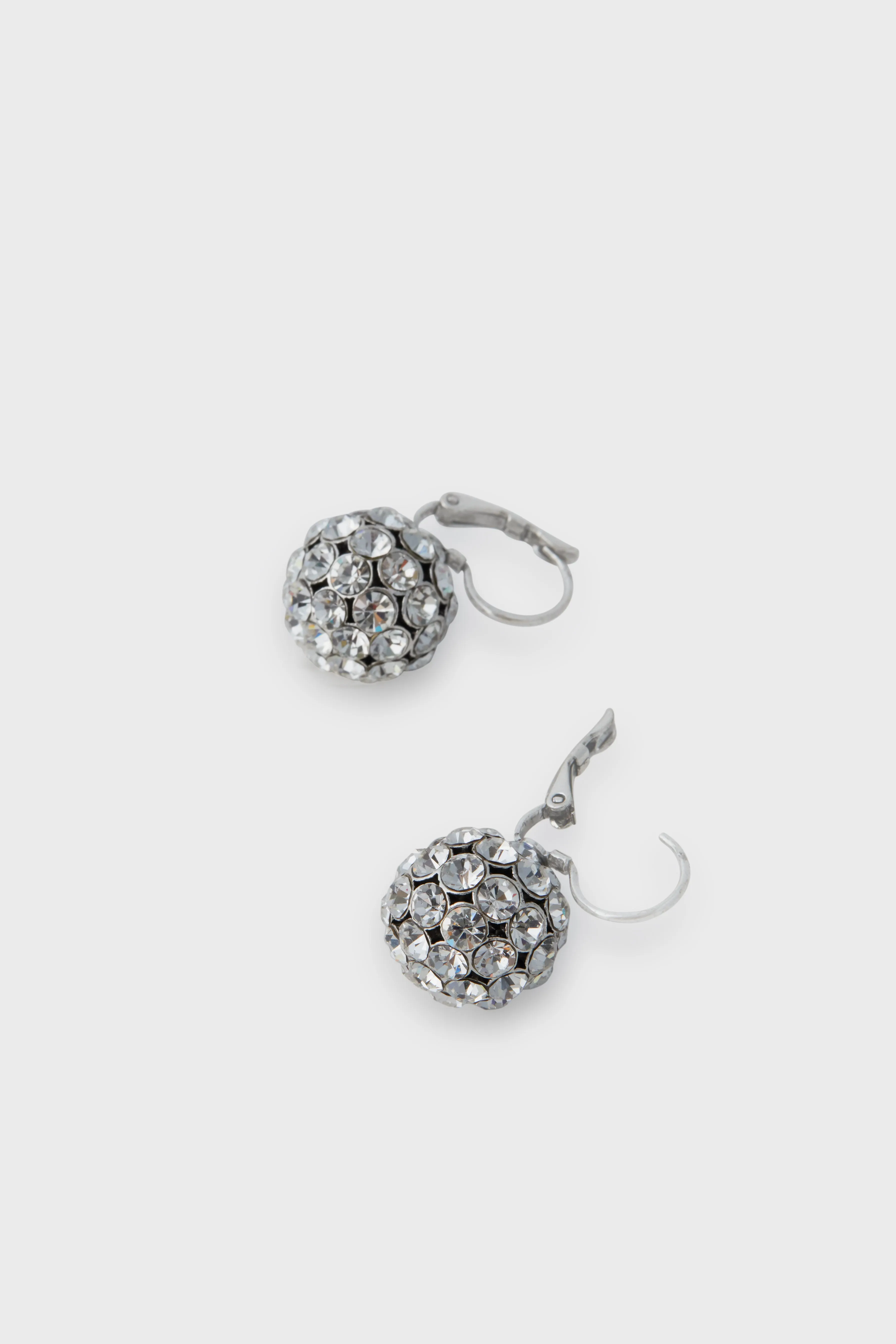 Crystal Nora Drop Hoop Earrings