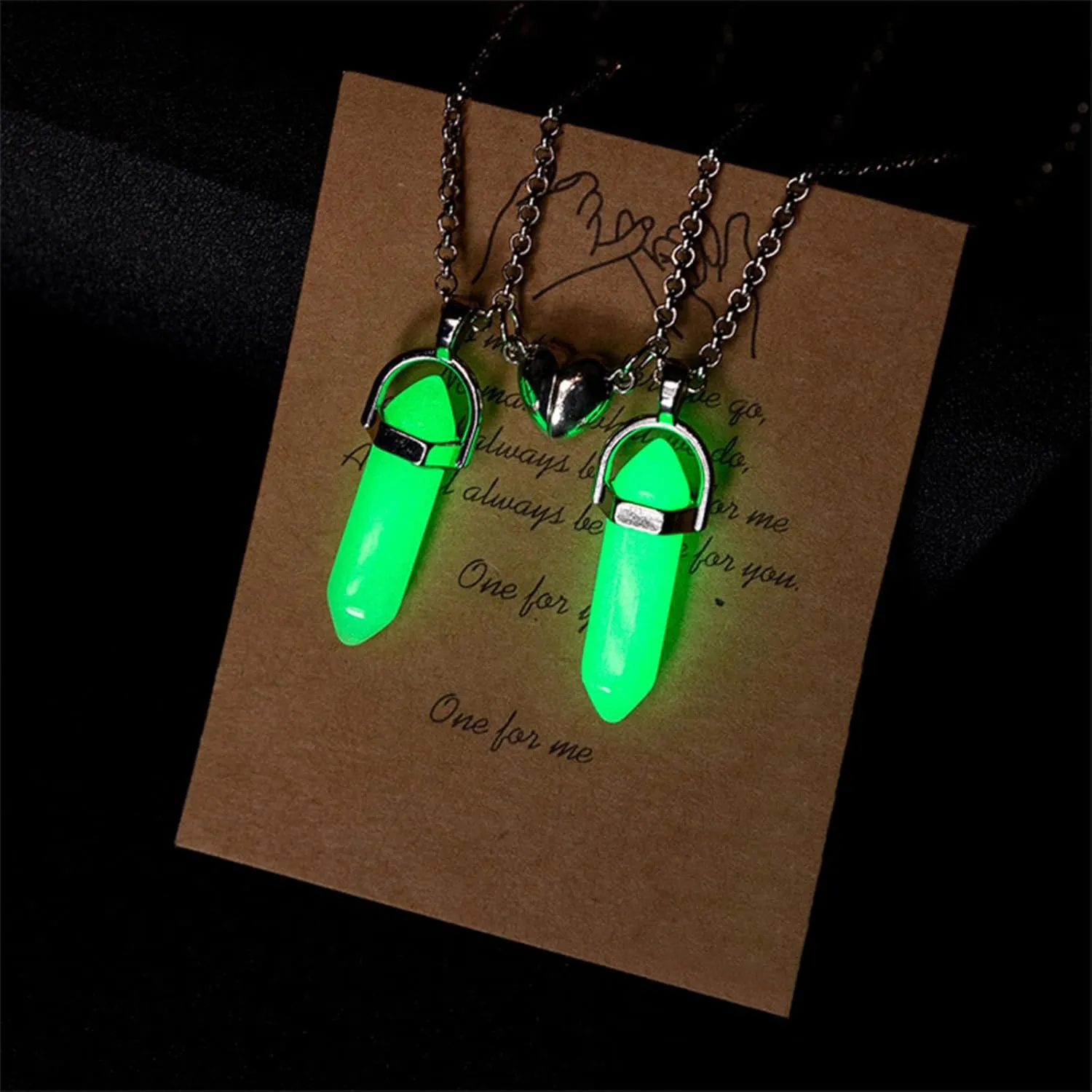Dcfywl731 Stocking Stuffers Holiday Outfits for Women Friendship Necklace for 2/3 BFF Necklace