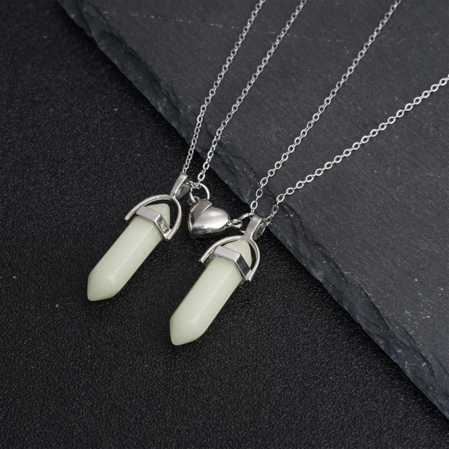 Dcfywl731 Stocking Stuffers Holiday Outfits for Women Friendship Necklace for 2/3 BFF Necklace