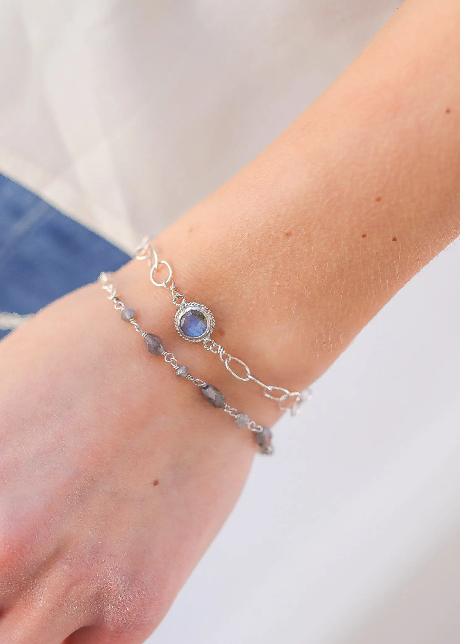 Genevieve Labradorite nh Bracelet