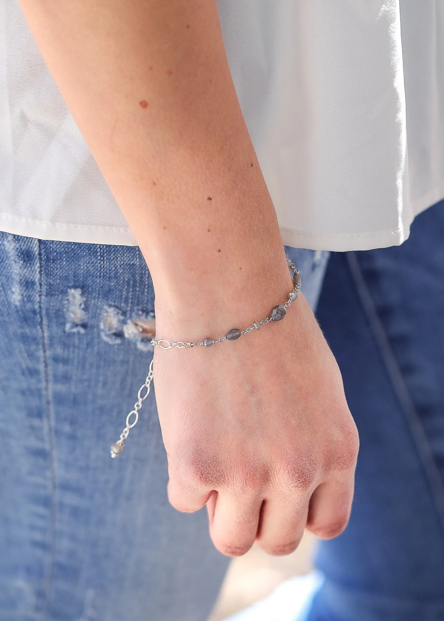Genevieve Labradorite nh Bracelet