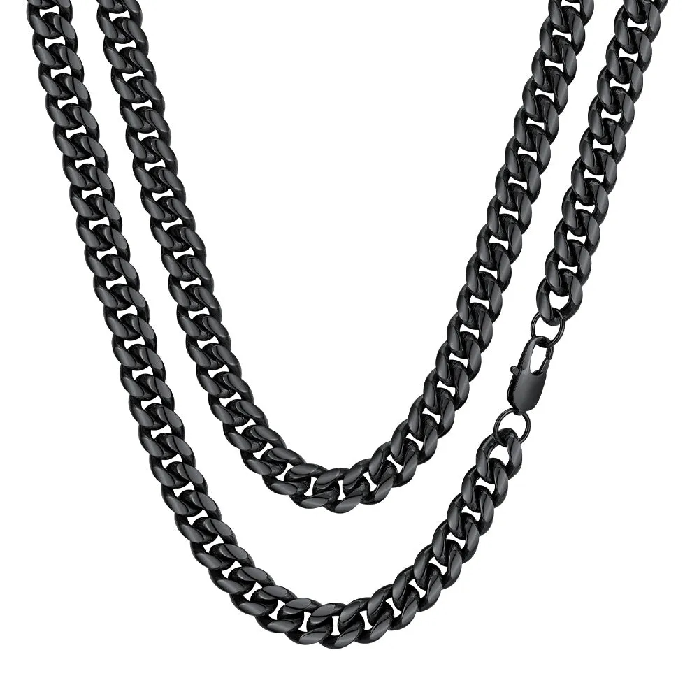 Hip Hop Miami Cuban Chunky Chain Necklace for Men
