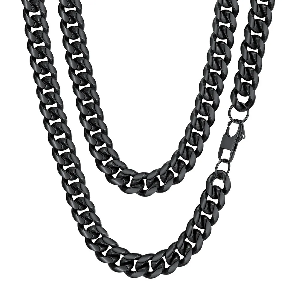 Hip Hop Miami Cuban Chunky Chain Necklace for Men