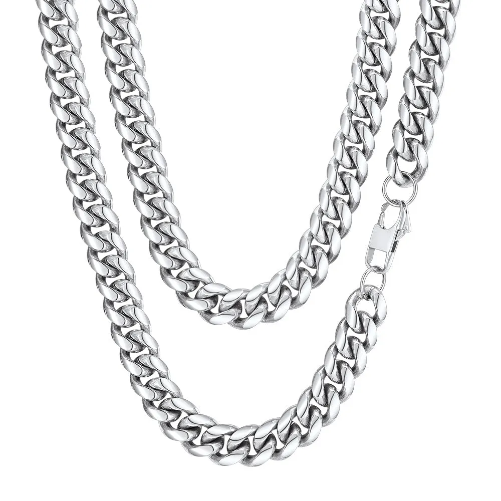 Hip Hop Miami Cuban Chunky Chain Necklace for Men