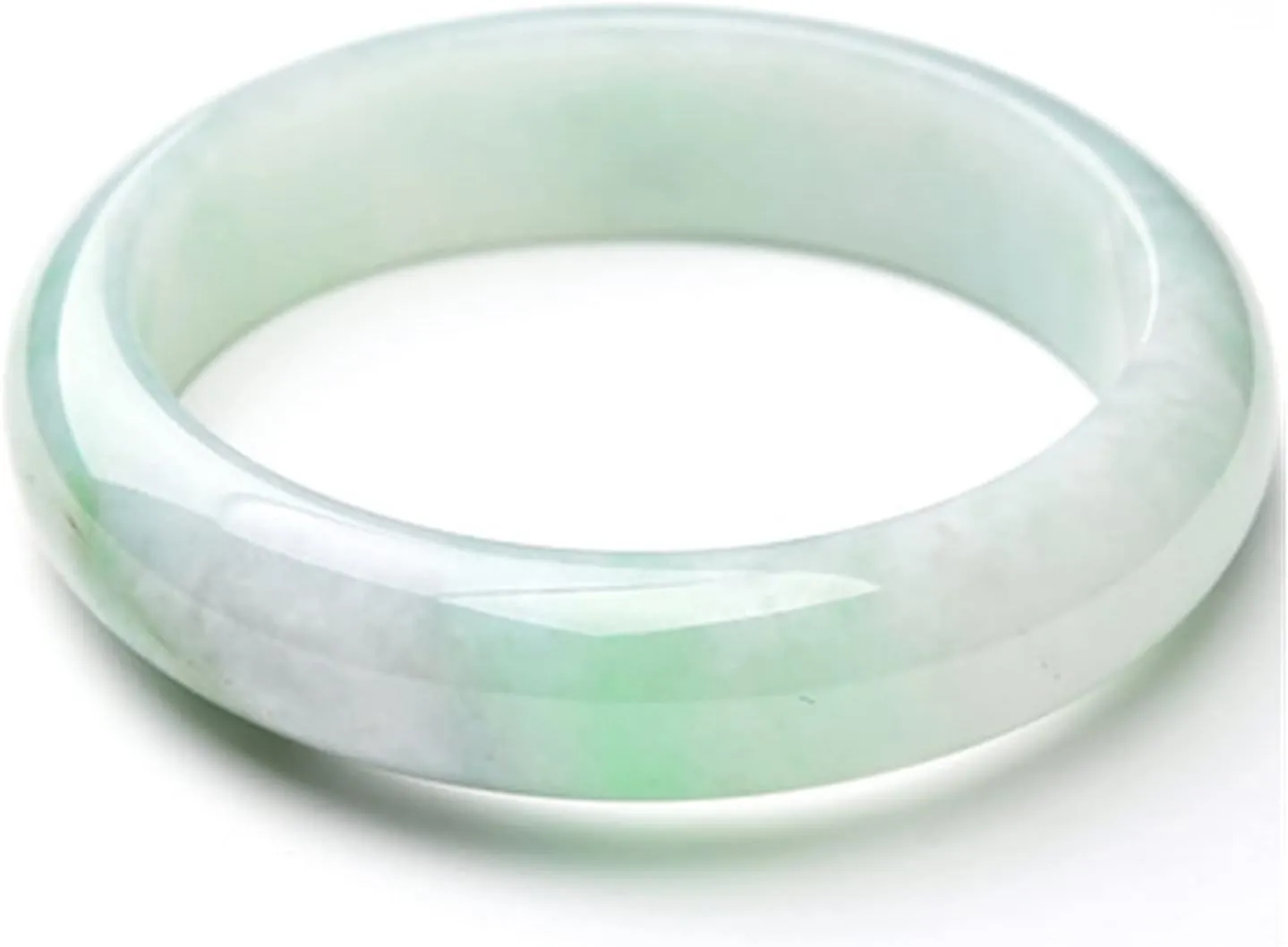 Jade Bangles Handcarved Jadeite Exquisite Bracelets Jewelry Accessories Fine Gift Handicraft /1791 (Color : A, Size : 54-56mm)
