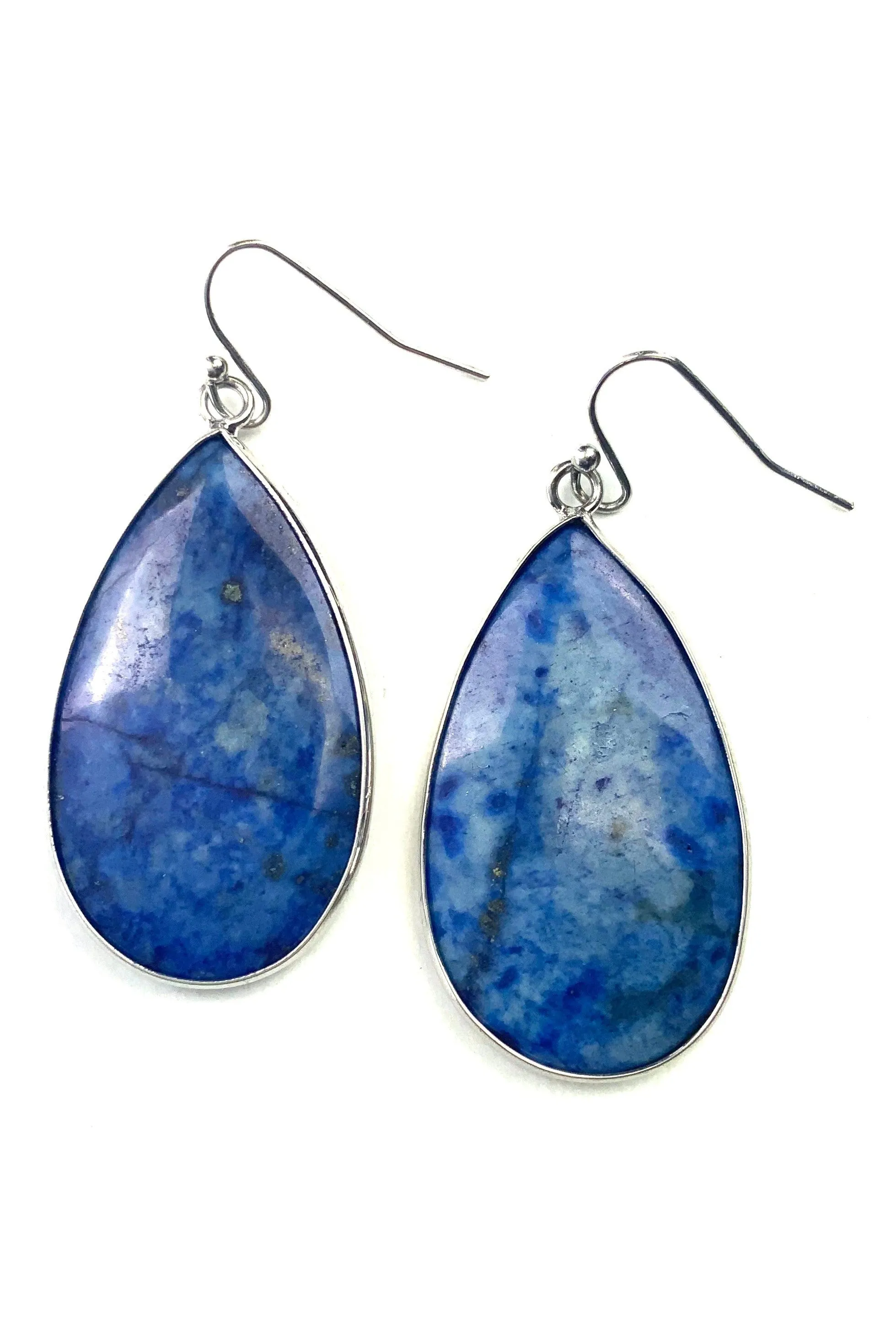 Lost And Found Blue Stone Teardrop Earring