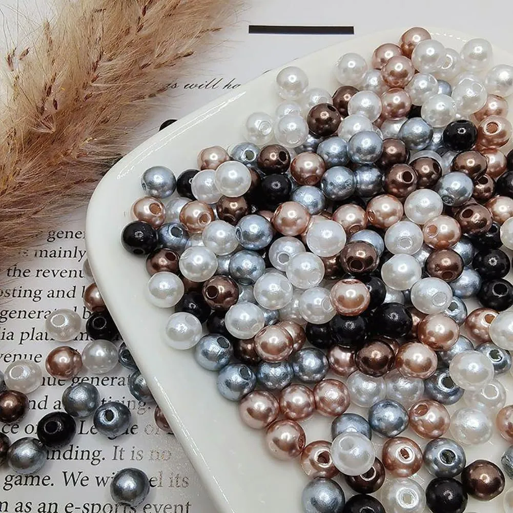 Mix 3mm Imitation Pearl Rings, Earrings, Necklaces, Bracelets, Beautiful Jewelry Holiday Decorations Suitable for Weddings, Birthdays, Valentines and Special Occasions(400 Pcs)