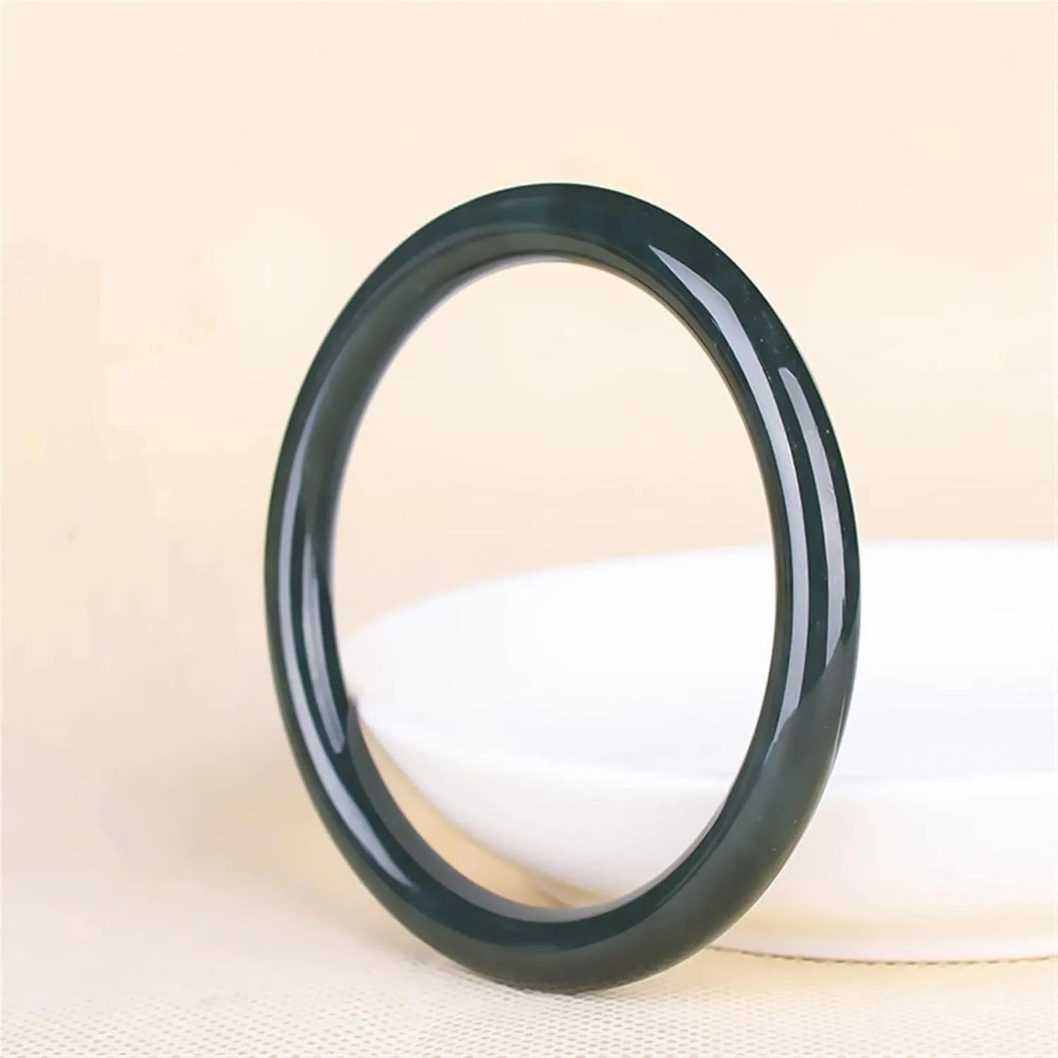 Natural Green Jade Bangle Women Hand-Carved Round Bar Carving Gold Gilt Hetian Jades Stone Bracelet for Girlfriend Mom Gifts (Gem Color : Pink)