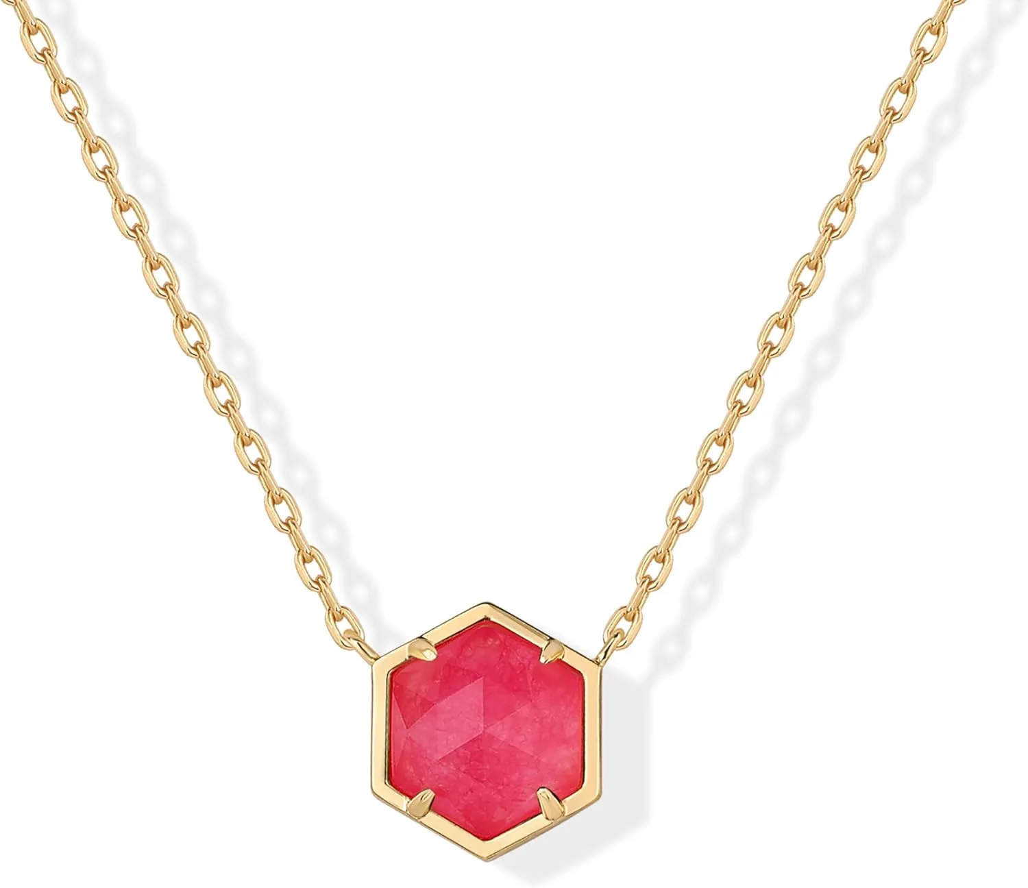 PAVOI 14K Gold Plated Gemstone Pendant Necklace | Dainty Chain Necklaces for Women | Amethyst, Onyx, Green Fluorite, Labradorite, Pearl, Rose Quartz, Agate, Sodalite, Turquoise Gemstone Pendants