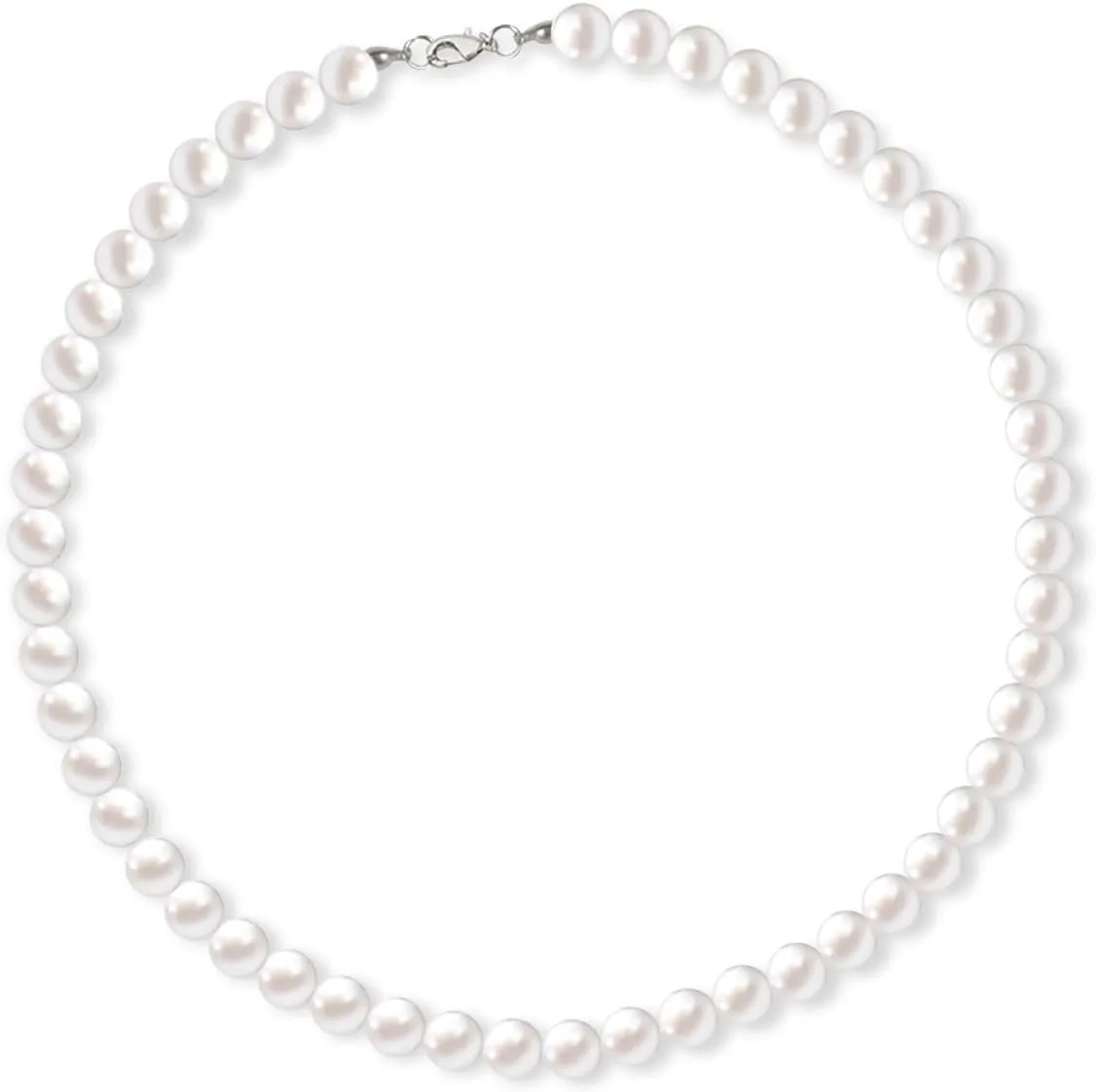 Pearl Choker Necklaces for Men White Pearl Necklace Set Gold Chain Layered Necklace Trendy Pearl Jewelry for Men Birthday Gifts for Boyfriend