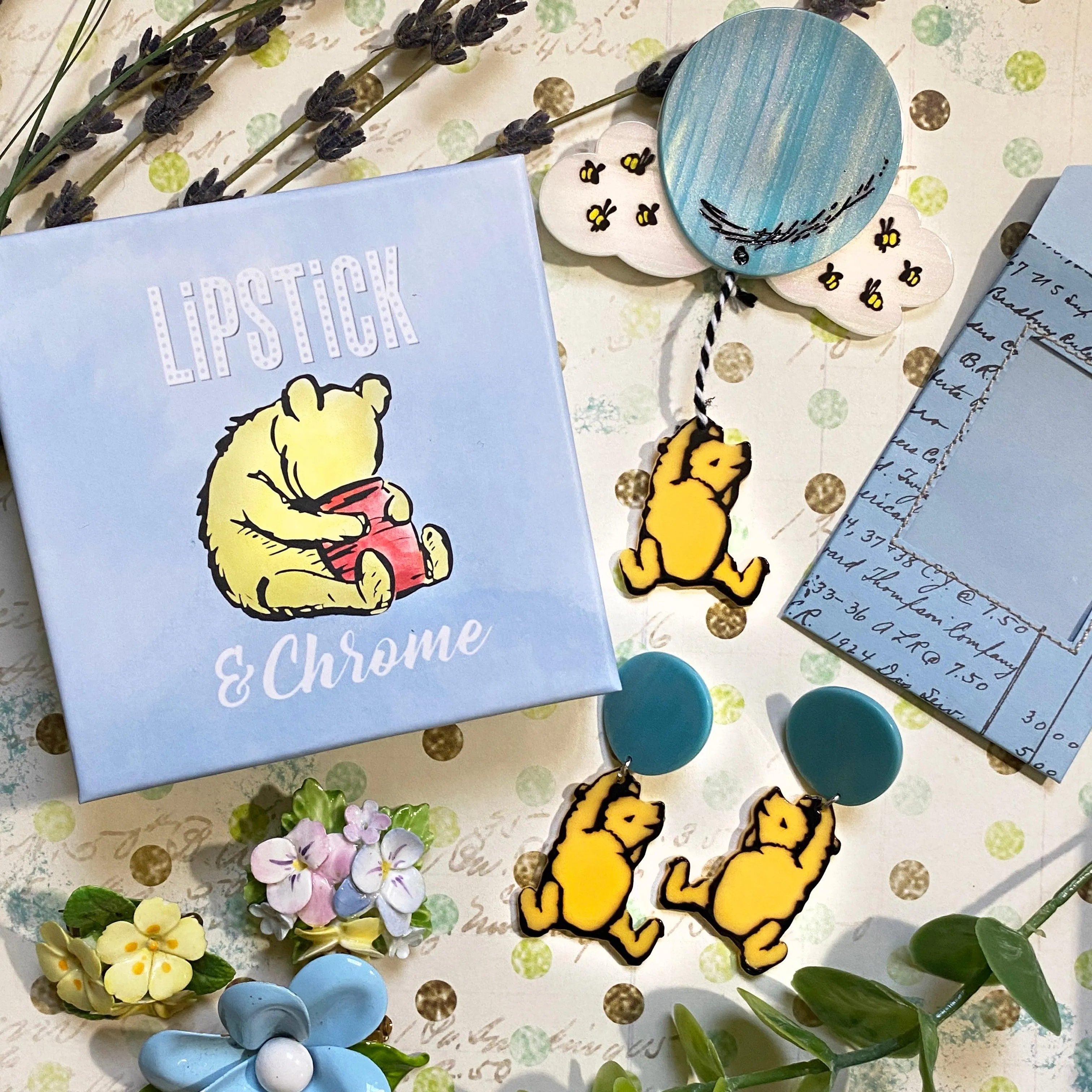 "Winnie-the-Pooh and Some Bees" by Lipstick & Chrome