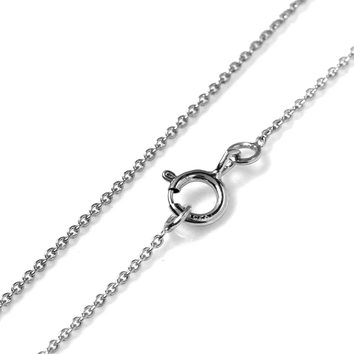 Silvershake 8X6mm Oval Shape Gemstone White Gold Plated or Yellow Gold Plated 925 Sterling Silver Business Attire Solitaire Pendant or Pendant with 18 Inch Chain Necklace