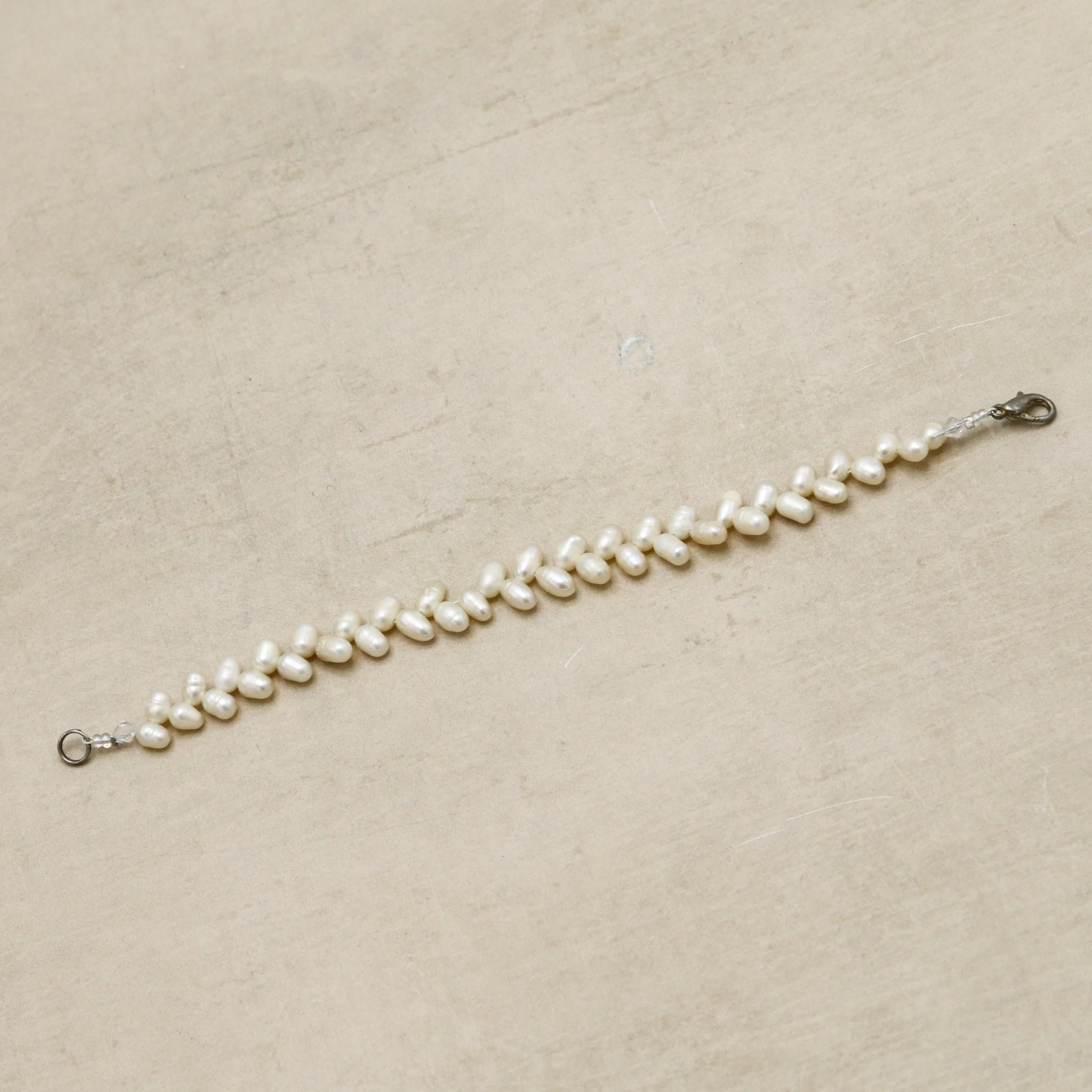 Vintage Sequenced Pearl Bracelet